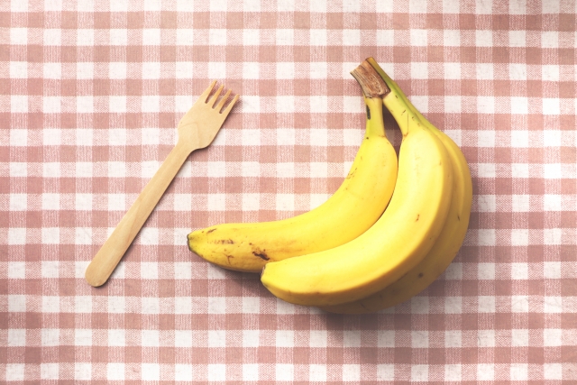 バナナ　朝バナナ　食べ方